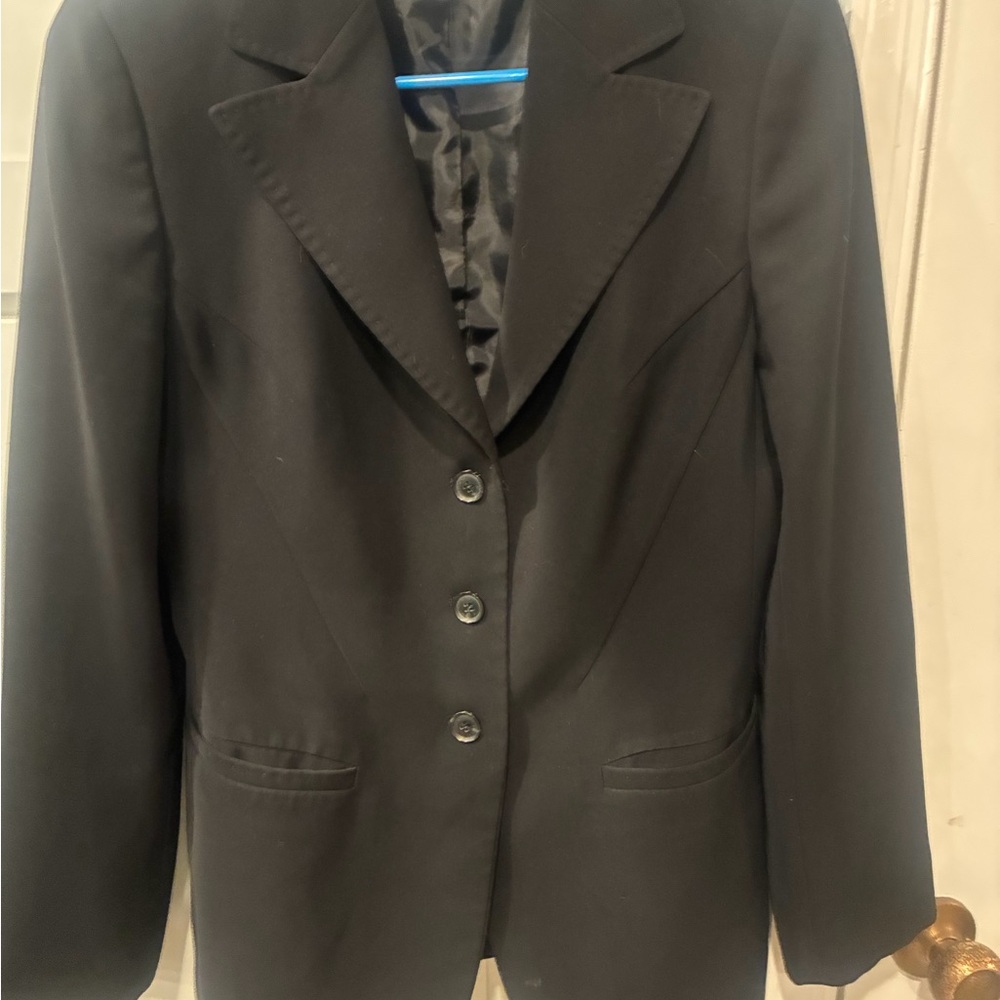 Calvin Klein Black Women's Tailored Suit Jacket